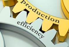 High production efficiency, delivery on schedule.